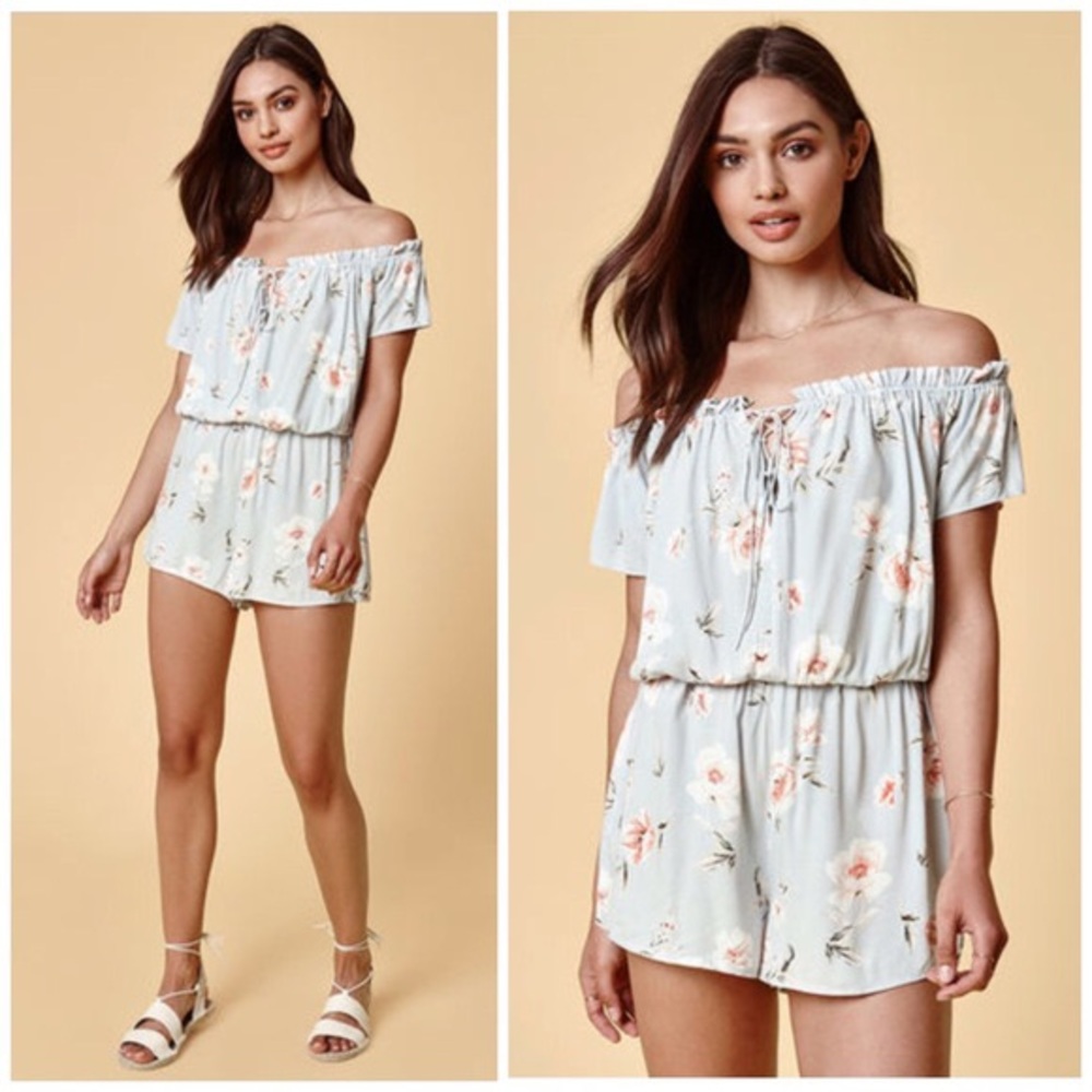 PacSun Kendall and Kylie Floral Romper